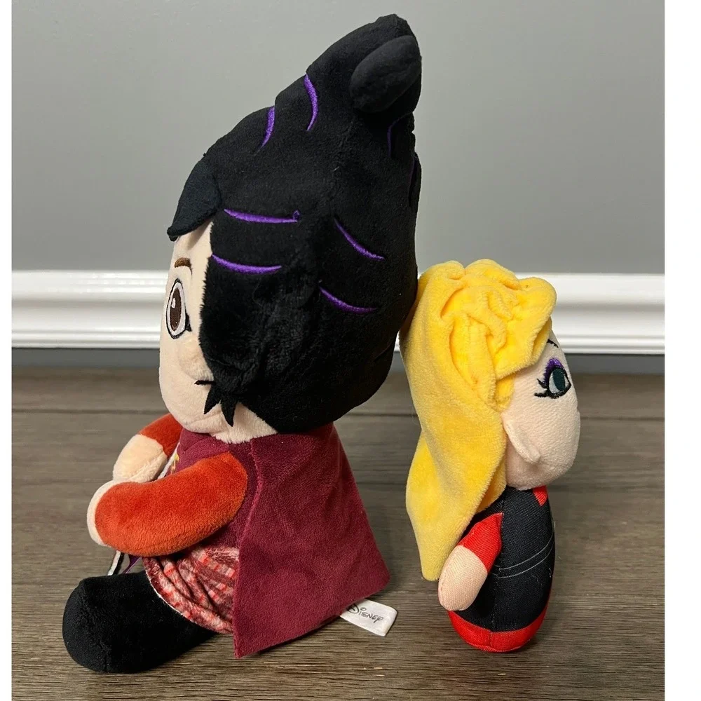 Disney Hocus Pocus Plush Set‎ Sanderson Sisters Beanbag Dolls Kids Toy
